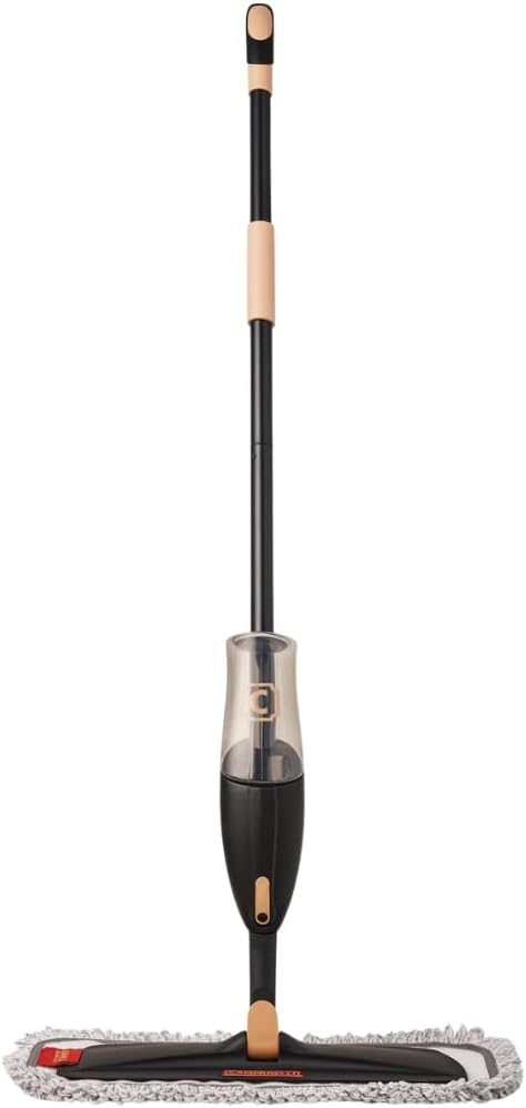 CAMPANELLI Pro Series Spray Mops for Floor Cleaning - Long-Lasting Durable Microfiber Mop with 2 Easy Glide Pads &amp Solution Tank for Hardwood Laminate Tile and Vinyl Floors | 19 Wide