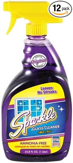 Sparkle Original Scent No-Streak Glass Cleaner 33.8 oz. Liquid