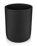 Essentra Home Matte Black Wastebasket Recycling Bin for Office Trash Can for Bathroom or Bedroom. 2.2 Gallon.
