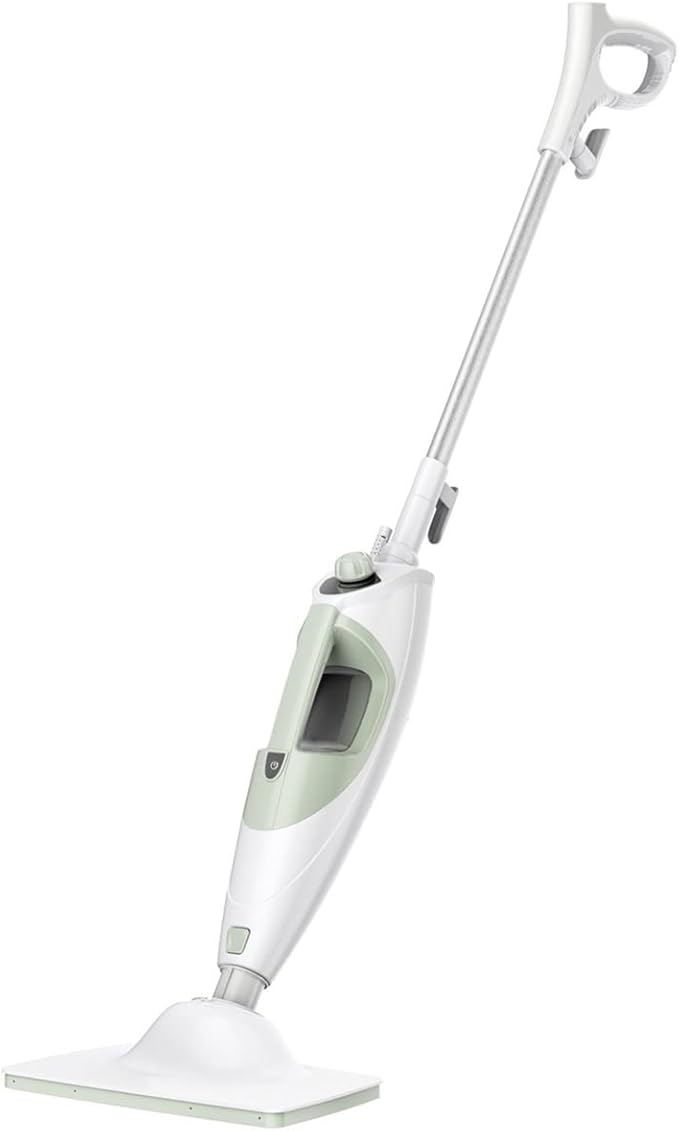 Steam Mop Cleaner 10-in-1 Laminate/Hardwood/Tiles/Carpet Kitchen - Garment - Clothes - Pet Friendly Steamer Whole House Multipurpose Use