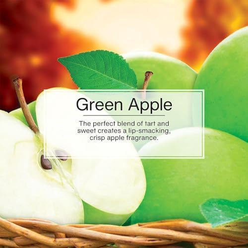 LITTLE TREES Car Air Freshener | Hanging Tree Provides Long Lasting Scent for Auto and Home | Green Apple 24 Air Fresheners