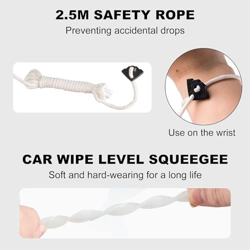 Magnetic Window Cleaner - Double-Sided Tool for 20-30Mm Double Layer Windows Super Powerful Magnets Anti Drop Scratch Free Water Storage