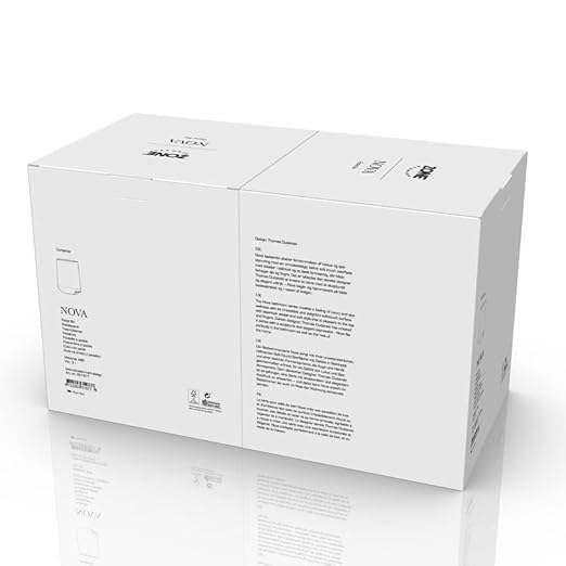 Zone Denmark Modern Elegance Nova Bathroom Bin Cosmetic Bin and Waste Bin - Sleek Design for Stylish Bathrooms and Efficient Waste Management