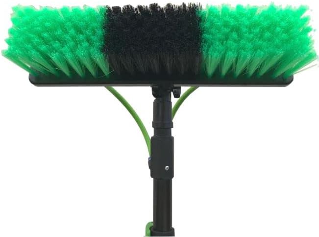 Lightweight 20 Feet Solar Panel Cleaning Brush &amp Pole Water Fed Pole Kit Window Cleaner &amp Solar Panel Cleaning System Washing Equipment Tool Solution