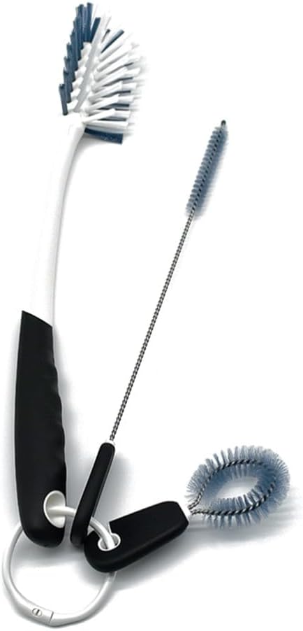 Long Handle Cup Brush Set Water Pipe Cleaner Cleaning for Bottles