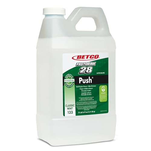 Betco Green Earth Push Drain Maintainer Floor Cleaner And Carpet Spotter 2 Liter Case Of 4