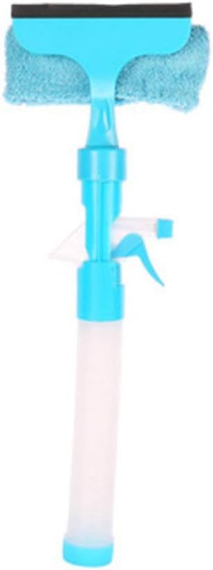 Glass Wiper - Double-Sided Window Scraper Cleaner Windshield Brush for Shower Floor Car Home/Office