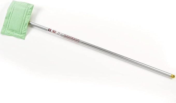 Amish-Made Wall Cleaning Mop with Removable Microfiber Head Extends 8 Feet