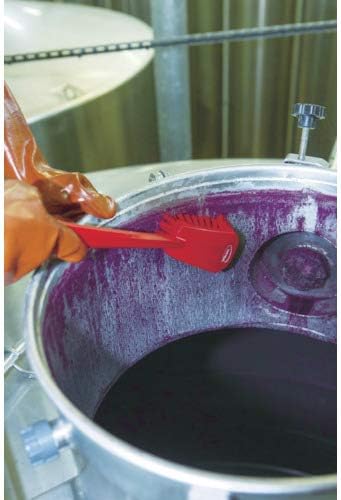 Vikan 41867 BrushWashingStiff15.75PP/PBTOrange