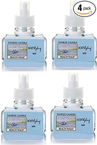 Yankee Candle Beach Walk ScentPlug Refills (Pack of 4)