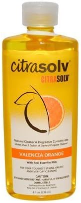 Citrasolv Natural Cleaner And Degreaser Valencia Orange - 8 Fl Oz by CitraSolv