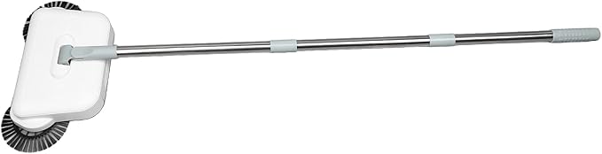 Hand Push Sweeper Lightweight Quiet 360 Degree Range of Motion for Home Kitchen Hardwood Floor Mop for Quick Work Without Electricity