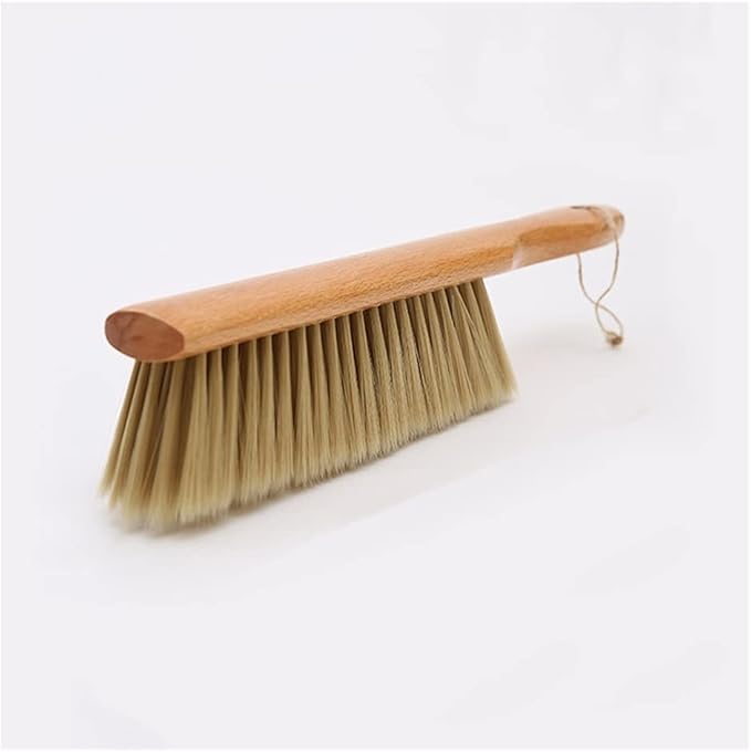 Soft Cleaning Brush Wood Handle Hotel Family Clothes Dust Hair Sofa Bed Sheets Bedspread Carpet Cleaning Counter Brush Hand Broom