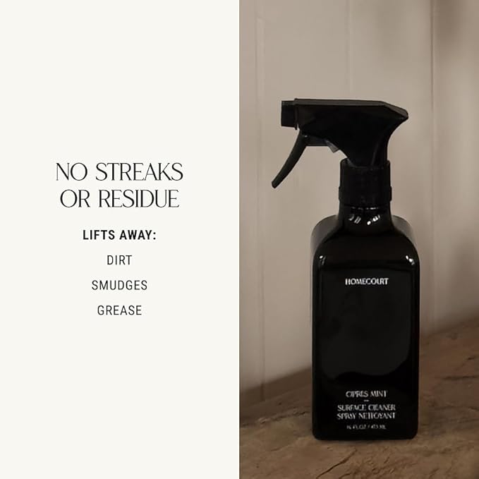 Homecourt All-Purpose Surface Cleaner Spray Lifts Away Dirt Smudges &amp Grease For Bathroom Kitchen &amp more Clean Formula Cece 16 fl oz 2.0