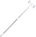 VILLCASE Detachable Handle Dust Mop for Floor Cleaning Electrostatic Dry Mop with Extendable Pole No-wash Household Dust Removal Tool for Hardwood and Tile Floors