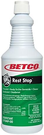 Betco® Rest Stop™ Restroom Cleaner Citrus Floral Fresh 1-Quart Pack Of 12