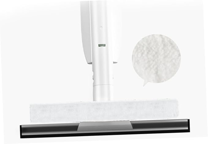 NOLITOY Double-Sided Window Cleaning Brush with Water Spray Long Handle for High-Rise Building Use Professional Microfiber Cloth Efficient Window Scrubber for Home and Outdoor Cleaning