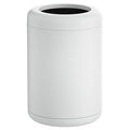 White Bathroom Trash can10L/2.6GAL Open Top Wastebasket BinGarbage Can for BathroomLiving RoomOfficeKitchenBedroomHotel (White)