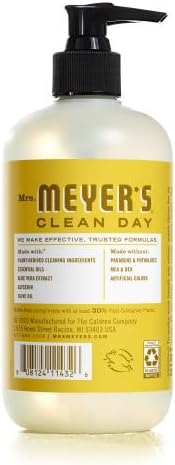 Mrs. MEYER'S CLEAN DAY Liquid Hand Soap 12.5 Fl Oz Each Lilac Daisy Fresh Cut Grass 1 CT (Variety Pack)