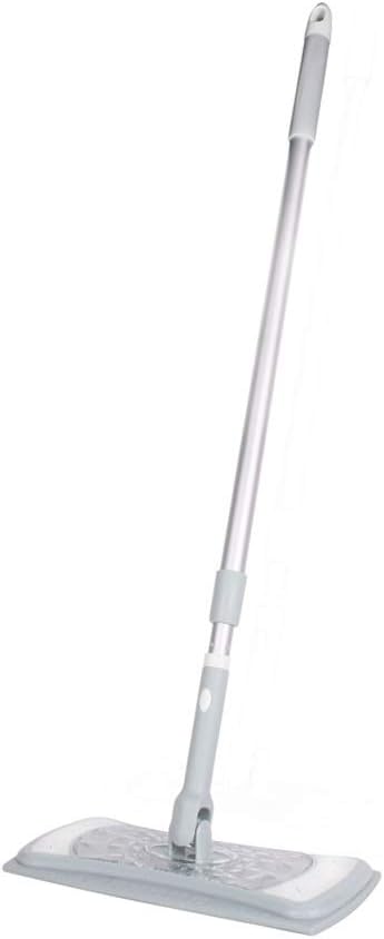Retractable Electrostatic Dusting Flat Wood Floor Rotating Vacuum Mop for Home Kitchen and All Floor Surfaces