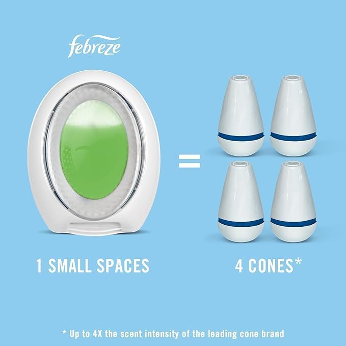 F.e.b.r.e.z.e Small Spaces Air Freshener- 0.25 fl oz/2pk (Hawaiian Aloha)
