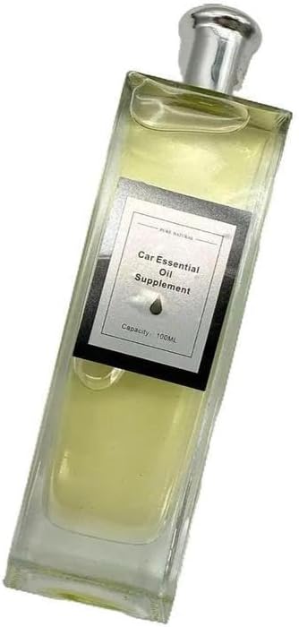 100ML Car Essential Oil Diffuser Refill Premium Car Fragrance Oil Long-Lasting Car Air Freshener for Auto Home Office (Hilton)