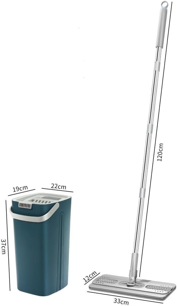 Hands-Free Tiktok Mop Household Dry and Wet Scratch-Off Tablet Bucket Clean The Lazy