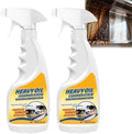 Heavy Oil Stain Cleaner KitchenHeavy Duty Kitchen Degreaser Spray Heavy Oil Cleaner Stain Oven Stove Range Hood Sink (2PC)