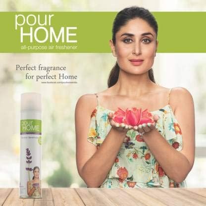Pour Home Room Freshener Lovely Lavender 270 Ml (Pack of 2) Spray