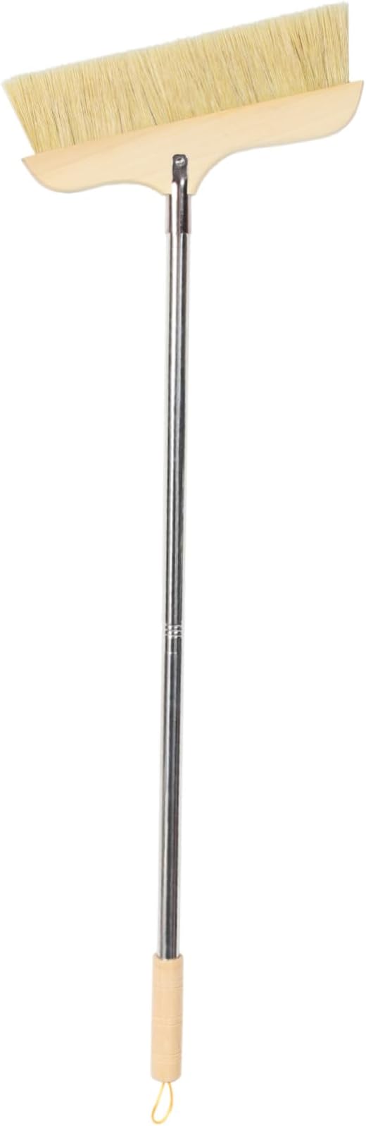 Handle Broom Soft Bristles for Efficient Home Cleaning for Hardwood Floors and Carpets and Easy to Store Cleaning Tool