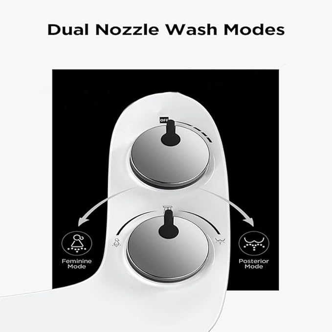 Self-cleaning Toilet Flusher Manual Non-electric