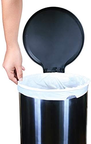 Compatible With Simplehuman Code H - 150 Count (3 Rolls) Durable Custom Fit Plastic Trash Bags w/Drawstring - 30-35 Liter/ 8-9 Gallon Trash Cans - Heavy Duty Garbage Bag - Made in USA