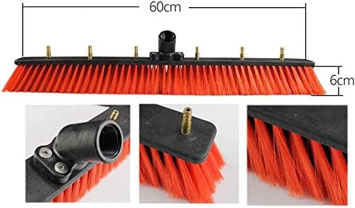 Window Cleaning Pole Water Fed Telescopic Brush Extendable Cleaner Conservatory RoofRed