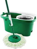 14 in. Tornado Spin Mop Green &amp White