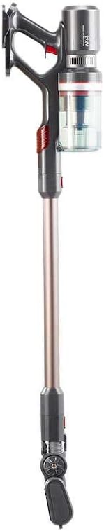 Monoprice Strata Pro Cordless Stick Vacuum Cleaner 400W Power 3 Power Settings 45 Minutes Run Time Built in LEDs Wall Mount &amp Attachments Included