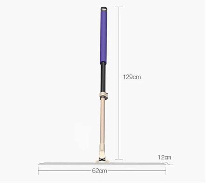 Lazy Flat Mop Stainless Steel Handle House Cleaning Dust Water for Wooden Floor Ceramic Tile Microfibre Fabric