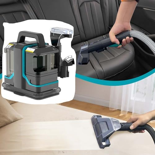 Portable Carpet and Upholstery CleanerMulti-Purpose Spray Wash and Suction MachineHome Cleaning Toolfor Fabric Sofas Rugs