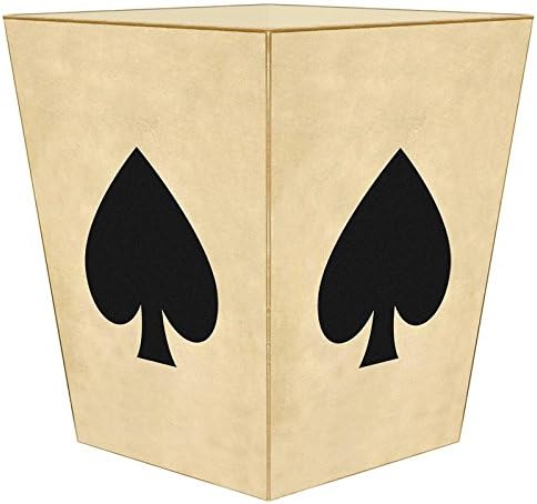 Marye-Kelley WB1866 - Spades Wastepaper Basket