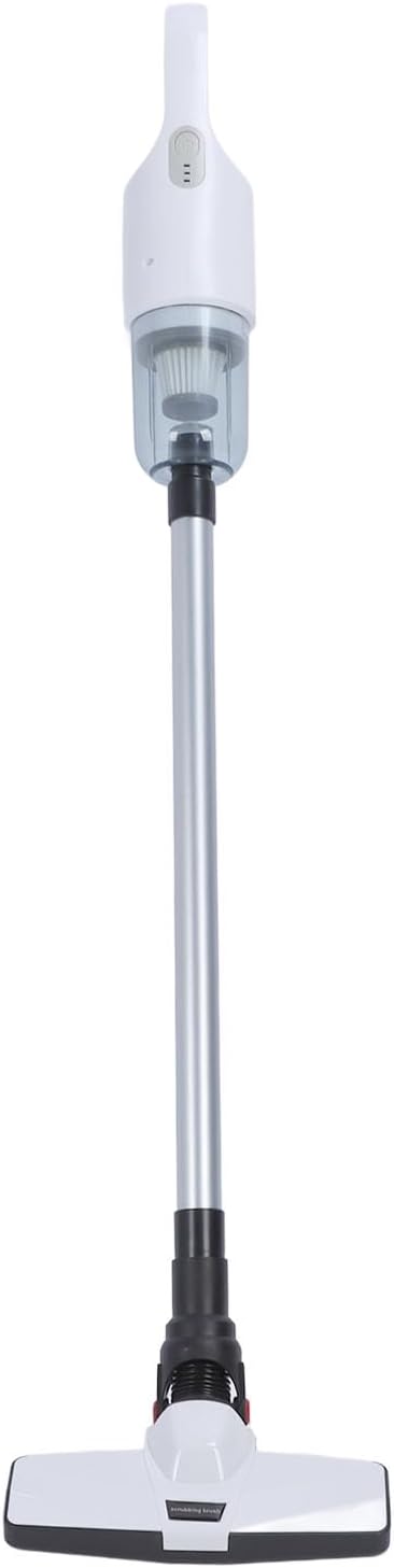 Cordless Stick Vacuum Cleaner Powerful Suction Efficient Cleaning Portable Design for Any (White)