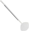Artibetter Retractable Dust Mop with Rotatable Triangle Microfiber Head White Extendable Handle Hand-Free Cleaning Floor Mop for Home Use with Face Towel Replacement Pads