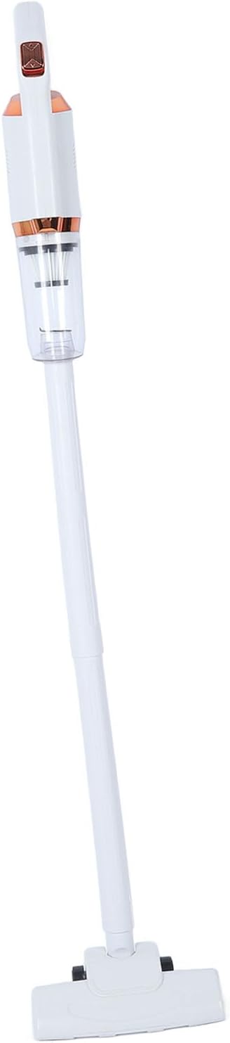 Cordless Stick Vacuum Cleaner 600ml Dust Cup Cordless Stick Vacuum for Sofa (White)