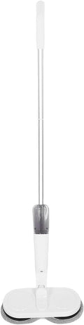 Alomejor Cordless Electric Mop Lightweight Powerful Floor Cleaner with Water Spray and Large for Wet Dry Cleaning and Waxing