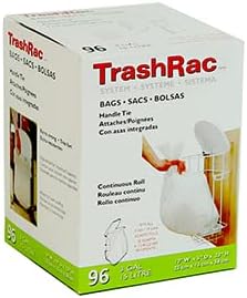 96 CT 3GAL TrashRac Bag 87096