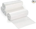Dealmed Trash Bag | Made in USA | 40-45 Gallon 40 x 46 1.2 mil Clear | 10/Roll 10/Case