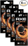 AXE Air Freshener Mini Vent Clip Odor Eliminator Air Purifier Provides A Long Lasting Scent (0.7 Fl Oz (Pack of 4) Dark Temptation)