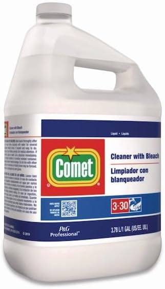 Comet 02291 Cleaner with Bleach Liquid One Gallon Bottle