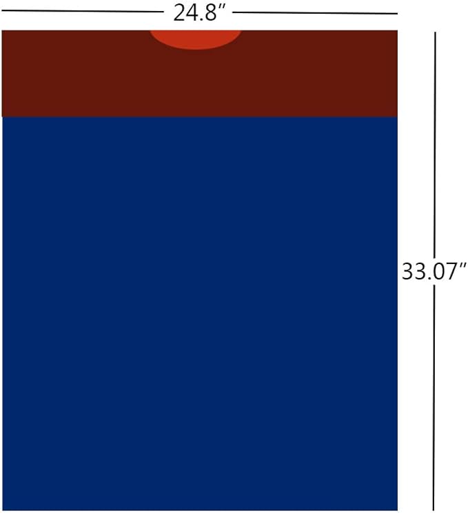 Bringer 200 Counts Blue Tall Kitchen Drawstring Trash Bags 13 Gallon