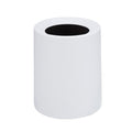 PRETYZOOM Household Wastebasket Frosted Open Trash Can for Bedroom and Living Plain Color Design for Office and Conference Rooms