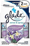 Glade Sense &amp Spray Refill Lavender &amp Vanilla 0.43 oz-2 pk