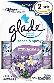 Glade Sense &amp Spray Refill Lavender &amp Vanilla 0.43 oz-2 pk